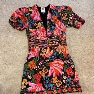Farm Rio Flower Mini Dress